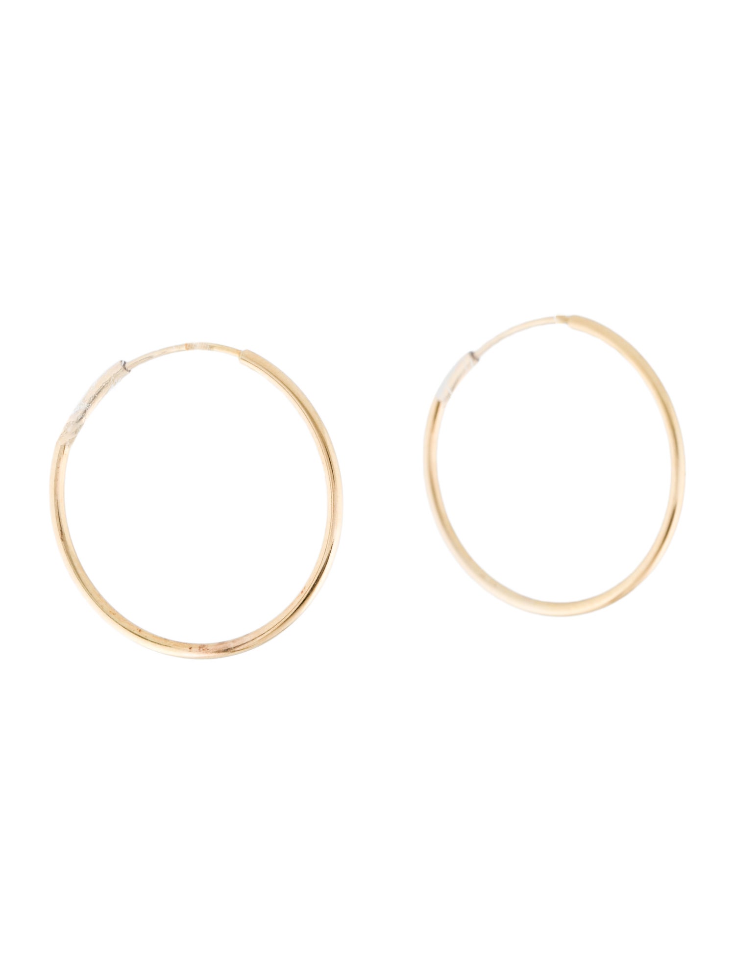 Mejuri 14K Large Hoop Earrings